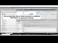 User setup Siemens CPU1500 TIA Portal