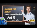 Selenium Course For Beginners Mouse and Keyboard operations Selenium Tutorial Free Part 14