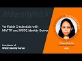 Verifiable Credentials with MATTR and WSO2 Identity Server