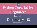 Python Tutorial For Beginners - Part