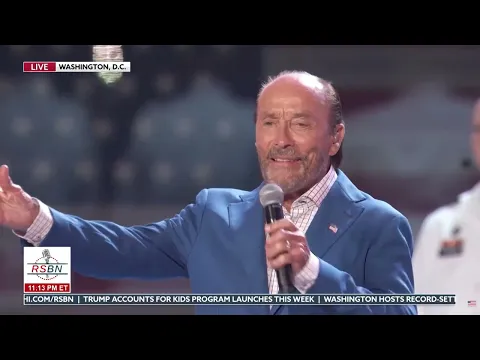  Lee Greenwood Delivers an Unforgettable Performance of "God Bless the USA"  - 07/04/26 - YouTube thumbnail