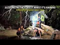 Download Lagu Diguyur hujan deras bermalam ditengah sungai, camping \u0026 fishing, relaxing rain sound 