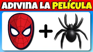 Adivina 35 PELÍCULAS por los EMOJIS 🤩🍿🎬 | Spiderman🕷️Mario Galaxy⭐Rey León🦁Adivina La Película❤️