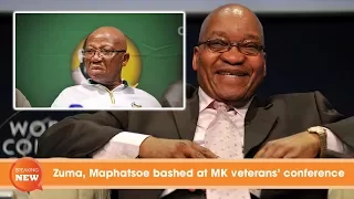 zuma maphatsoe bashed at mk veterans conference