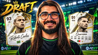 ROBERTO CARLOS & QUARESMA FUTBOLUYLA SAHADAYIZ | w/İsmail Kartal | EA FC 27 DRAFT