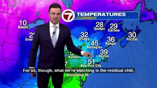 Full forecast with Meteorologist Chris Lambert March 16 5 a m