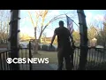 UPS driver stops to fix family s tangled American flag