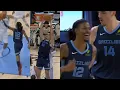 Ja Morant is loving how easy it is to alley oop to 7 4 Zach Edey