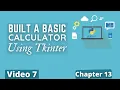 Make Calculator Using Tkinter Module in Python Front End Python Training in Hindi