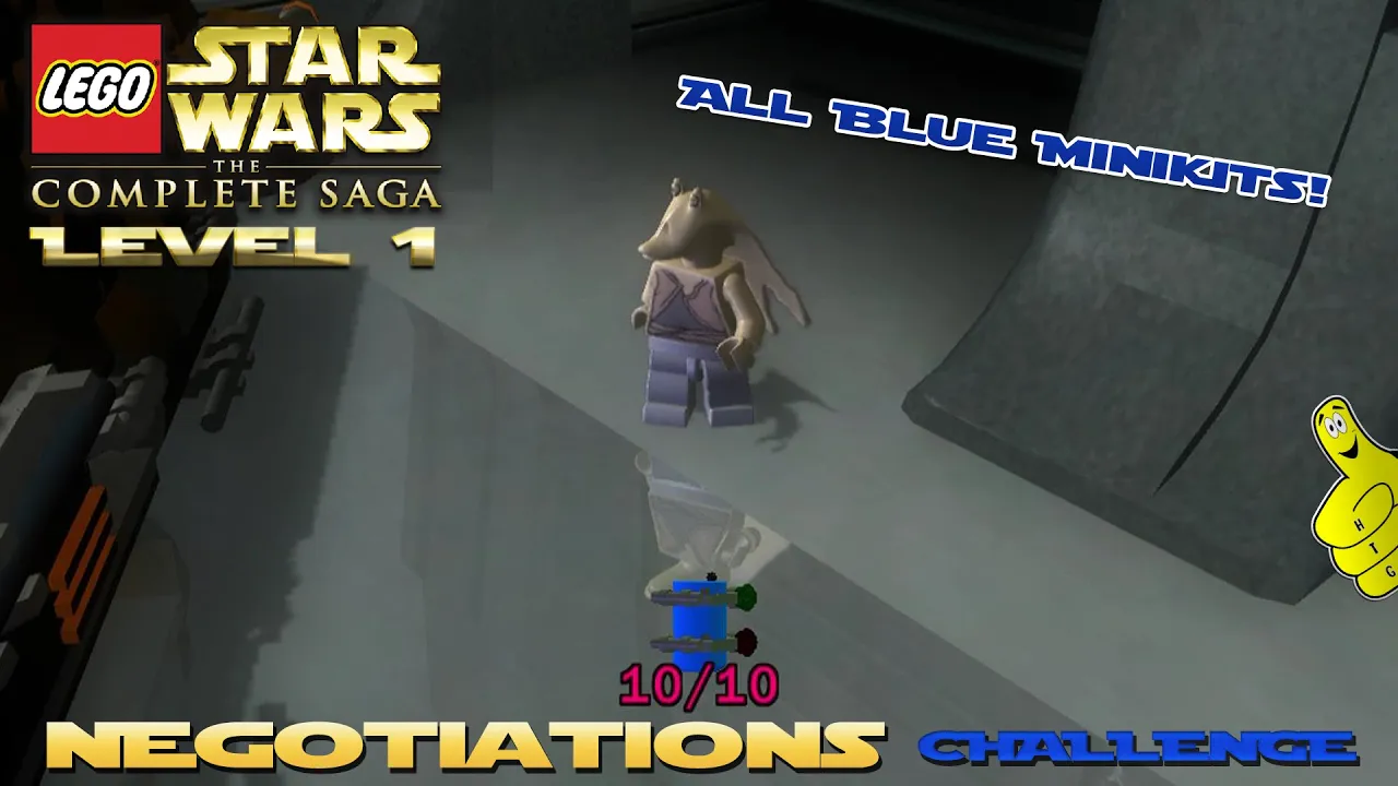 Lego Star Wars TCS: Ep 5 Chap 4 / Degobah FREE PLAY (All Collectibles) - HTG. 