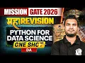 Python For Data Science One Shot Maha Revision DA Mission GATE 2026