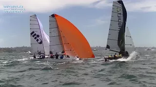 Peroni Aust 16 Foot Skiffs Day 4 Race 1
