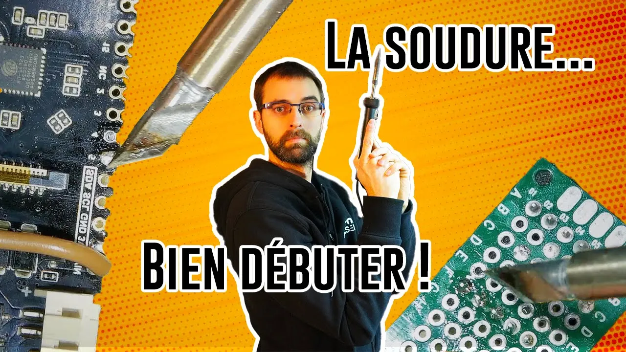 Comment souder (pour l'électronique) quand on débute ? TUTO
