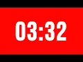 3 Minute 32 Second Timer With Alarm Without Music