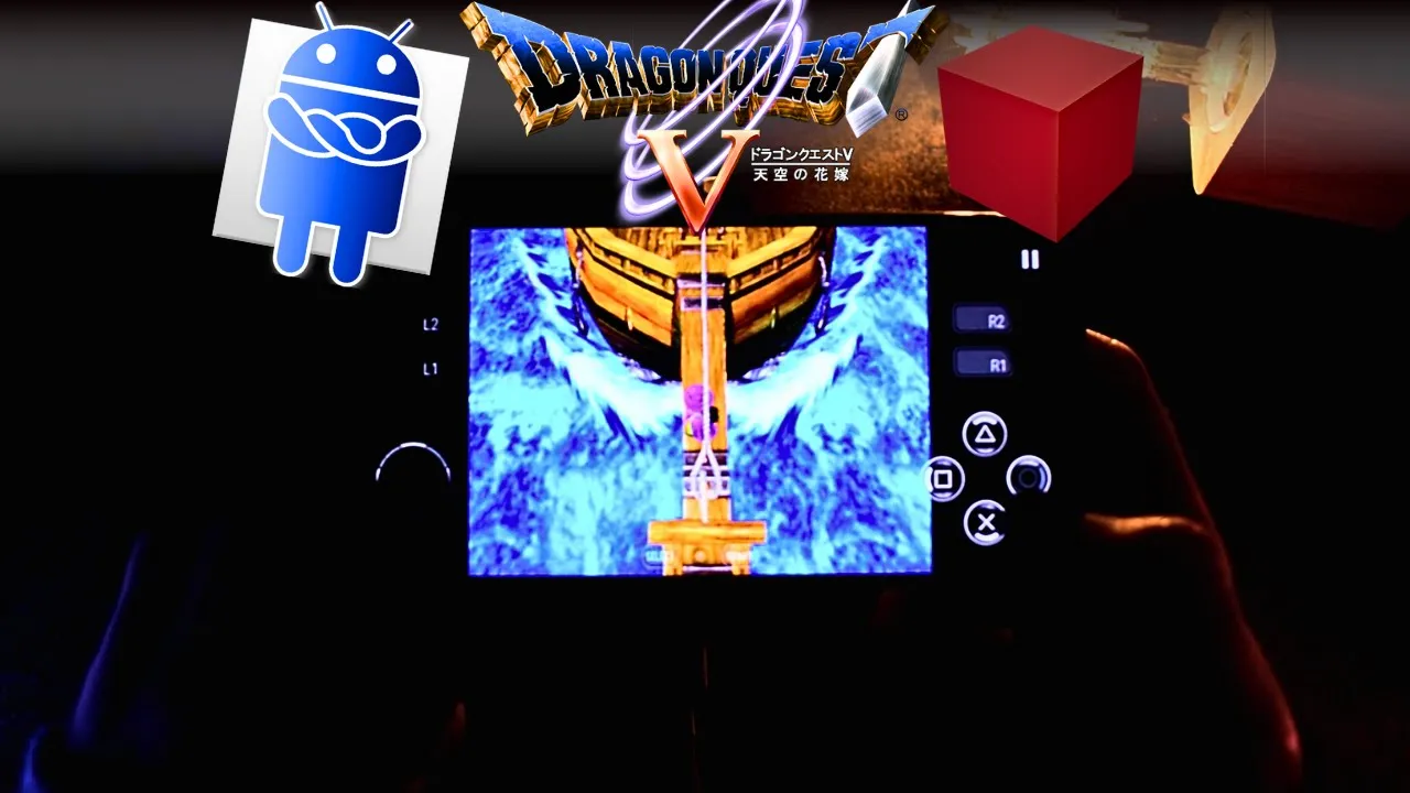 Dragon Quest V Bride of The Sky NetherSX2 - Android Gameplay | PS2 Emulator Android | Aethersx2