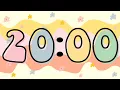 20 Minute Groovy Themed Timer