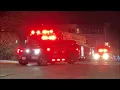 Seattle Fire units respond to man on a bus M18 M44 Saft2 R1 A14