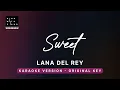 Download Lagu Sweet - Lana Del Rey (Original Key Karaoke) - Piano Instrumental Cover with Lyrics