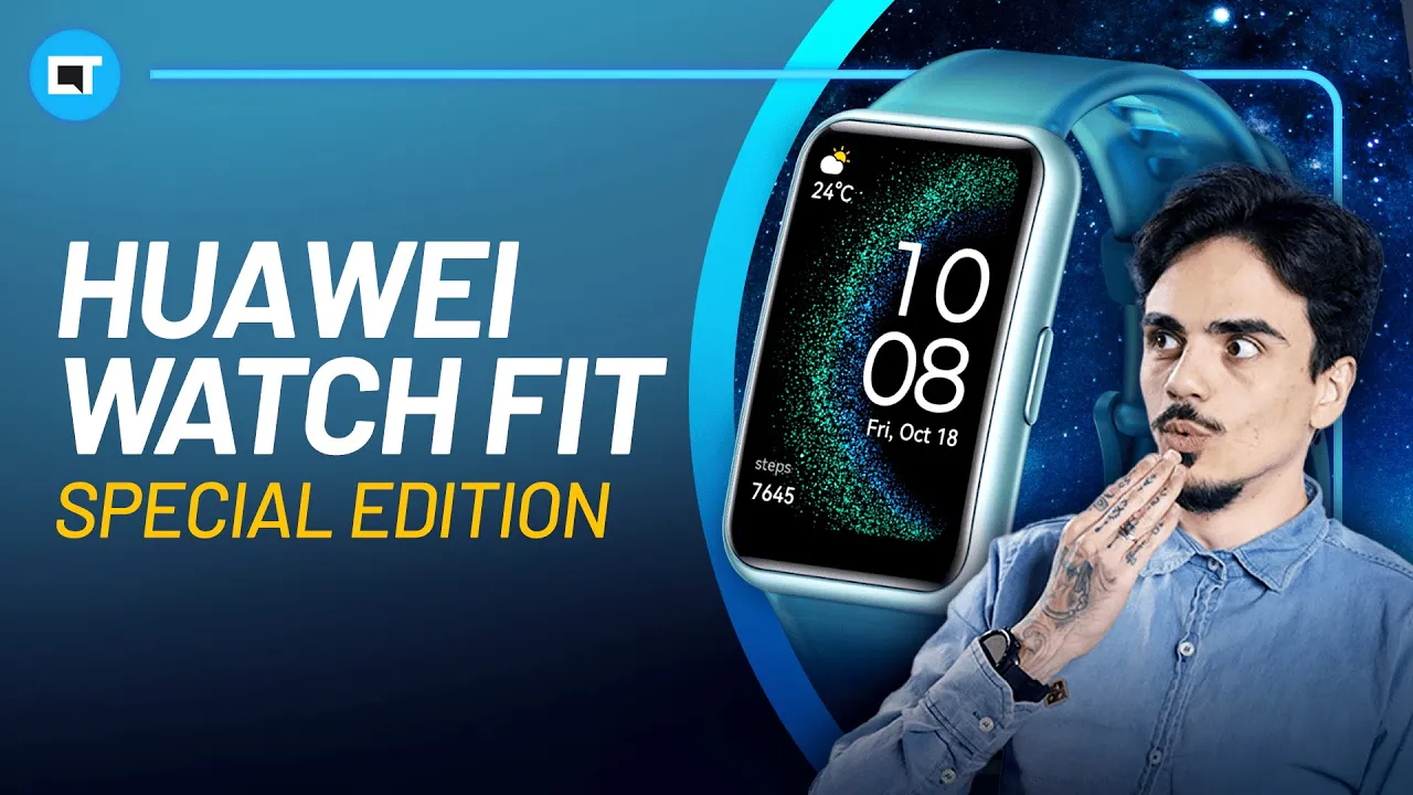 Huawei Watch Fit Special Edition, concorrendo diretamente com a Band 8