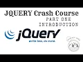 Jquery Crash Course Jquery Introduction Part 1