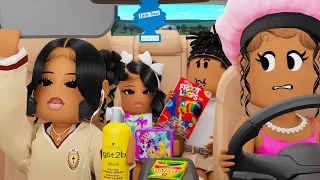 KIDS CHAOTIC FIRST DAY OF SCHOOL!! *WE OVERSLEPT*  | Bloxburg Family Roleplay