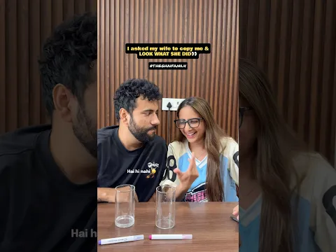 Copy krne ko kaha tha wo bhi nhi hua isse😥😂 #theghaifamily #couplechallenge #shortsyt