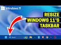 How to Resize the Taskbar in Windows 11