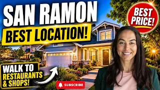 BEST VALUE in San Ramon CA Full Home Tour Walk to City Center Restaurants Top Schools