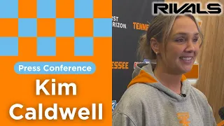Lady Vols coach Kim Caldwell reacts to NCAA Tournament selection