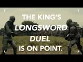 The longsword duel from THE KING is on point