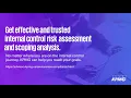KPMG Internal Controls Risk Assessment and Scoping Tool Overview