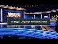 The Biggest Ever Jeopardy Winners Who Are the Biggest Jeopardy Winners favorite quiz show