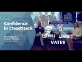 Confidence in CloudStack CloudStack Collaboration Conference 2023