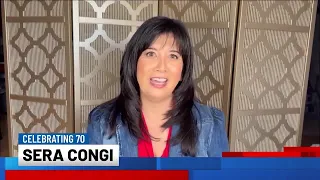 Sera Congi sends a message for WCAX s 70th Anniversary