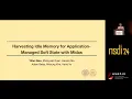NSDI 24 - Harvesting Idle Memory for Application-managed Soft State with Midas