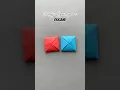 Download Lagu How to make Ddakji paper from squid game 2 🟥🟦, Diy Ddakji Squid game origami easy 👍 #vvvreview