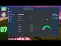 Desktop App To Monitor All System Information Python PYQT PSUTIL Modern GUI UI