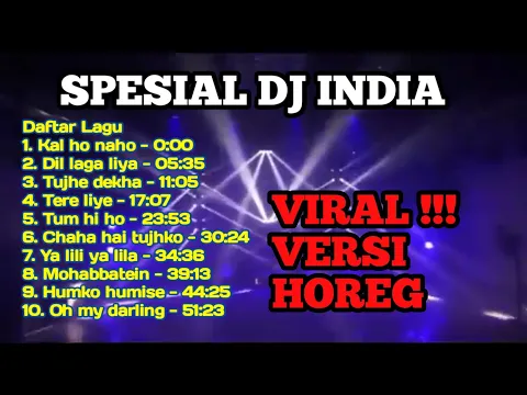 Download MP3 DJ INDIA Virall !!! Andalan Pecinta Horeg Dj Slow Full Bass || Kalhonaho, Dillagaliya , Yaliliyalila