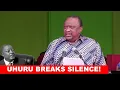 Lagu Eindelijk doorbreekt Uhuru Kenyatta de stilte sinds de moord op Cyrus Jirongo. Luister naar wat h...