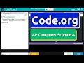 Code org Lesson 9 3 Printing Objects Tutorial with Answers Unit 2 Computer Science A CSA
