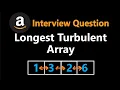 Longest Turbulent Array - Leetcode 978
