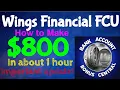 How to make 800 Wings Financial Chase Ink credit cards Nationwide Offer Mini Loop Bonus