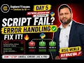 Day5 Fix Network Automation Errors Python Try-Except Explained Netmiko