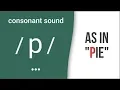 Download Lagu Consonant Sound / p / as in \