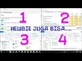 Lagu GAMPANG BENER... !!! Cara Membagi Layar di Windows 10, Multitasking Program