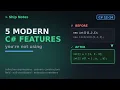 5 Modern C Features You re Not Using but should be