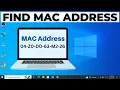 How to Find MAC Address on Windows 10