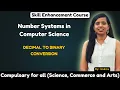 Decimal to Binary Conversion in 5min Division Multiplication Method Integer Fractional Numbers