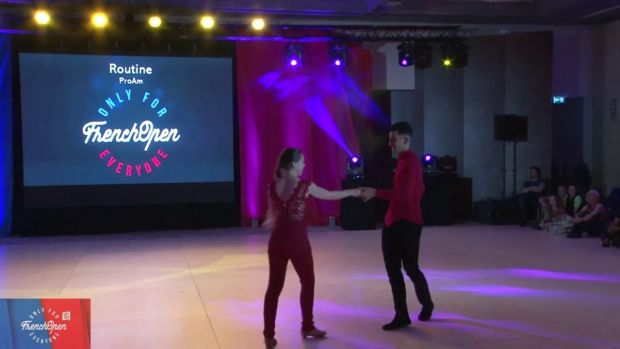 FOWCS 2019 ProAM Routine Joris Mourre & Blandine Iche