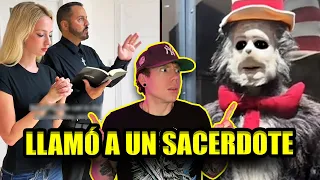INFLUENCER CONTRATÓ A UN SACERDOTE PARA BENDECIR EL DISFRAZ DEL GATO DEL SOMBRERO